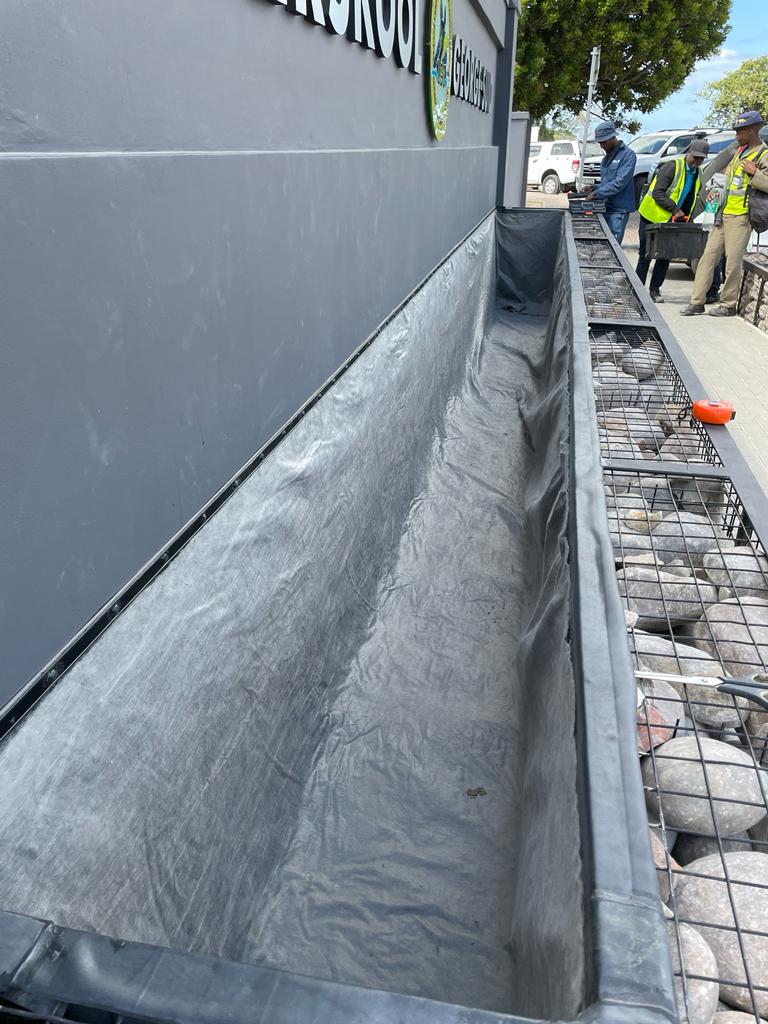 RPA Waterproofing - Planter Box EPDM Waterproofing - George-Suid Laerskool - George - Western Cape -6