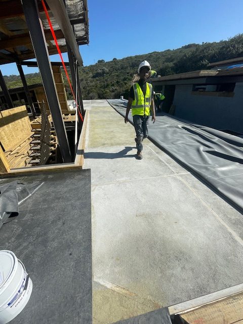 RPA Waterproofing - Roof Top Garden EPDM Waterproofing - The Lookout House - George - Western Cape -9